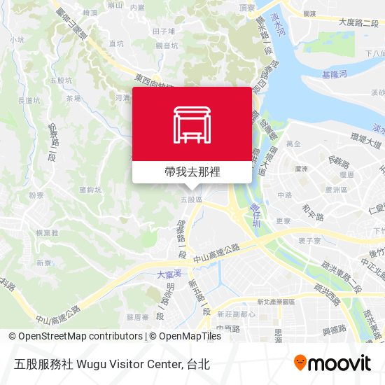 五股服務社 Wugu Visitor Center地圖