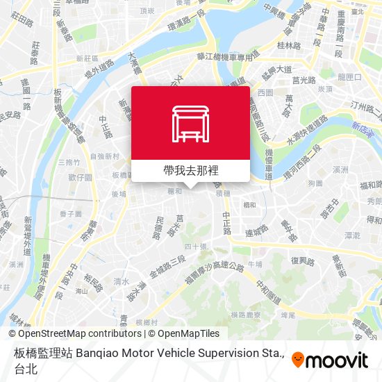 板橋監理站 Banqiao Motor Vehicle Supervision Sta.地圖