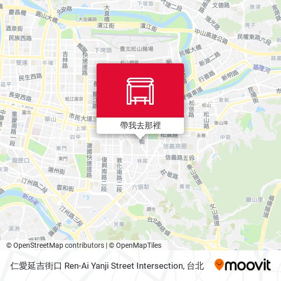 仁愛延吉街口 Ren-Ai Yanji Street Intersection地圖