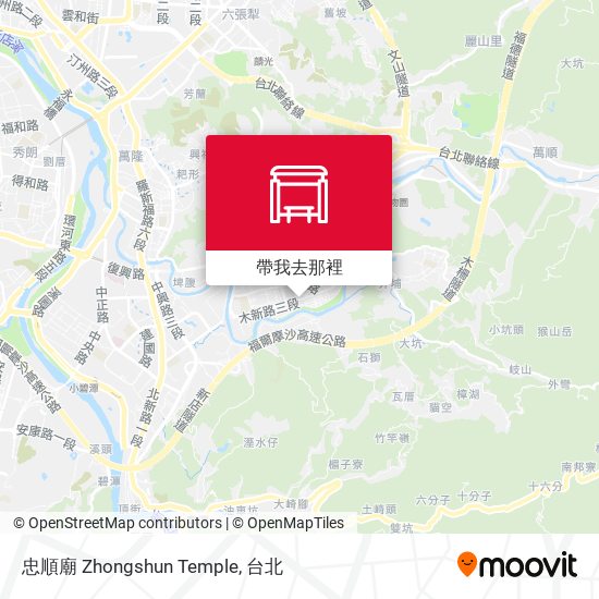 忠順廟 Zhongshun Temple地圖