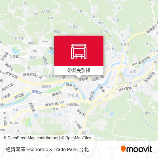 經貿園區 Economic & Trade Park地圖