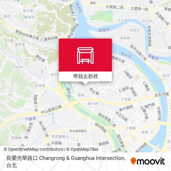 長榮光華路口 Changrong & Guanghua Intersection地圖