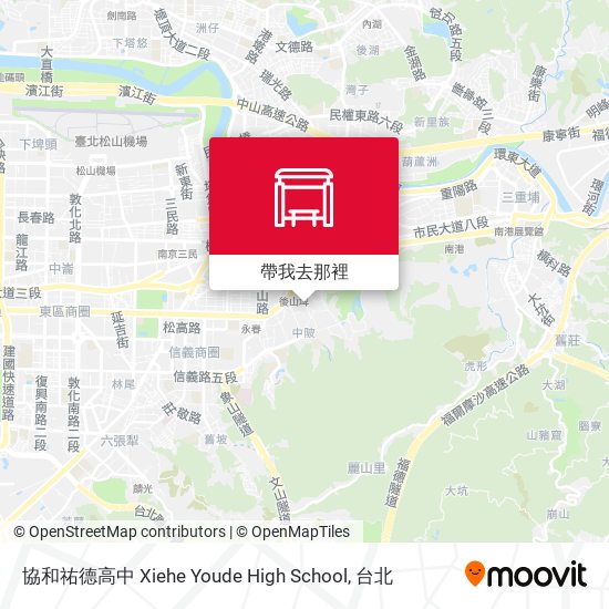 協和祐德高中 Xiehe Youde High School地圖