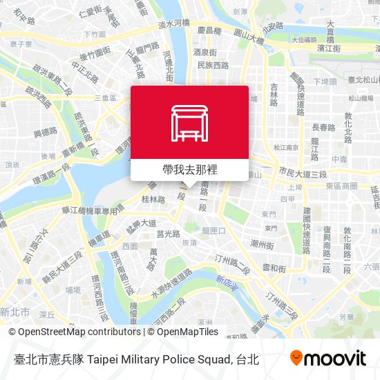 臺北市憲兵隊 Taipei Military Police Squad地圖
