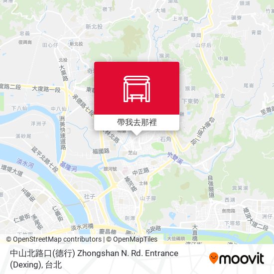中山北路口(德行) Zhongshan N. Rd. Entrance (Dexing)地圖