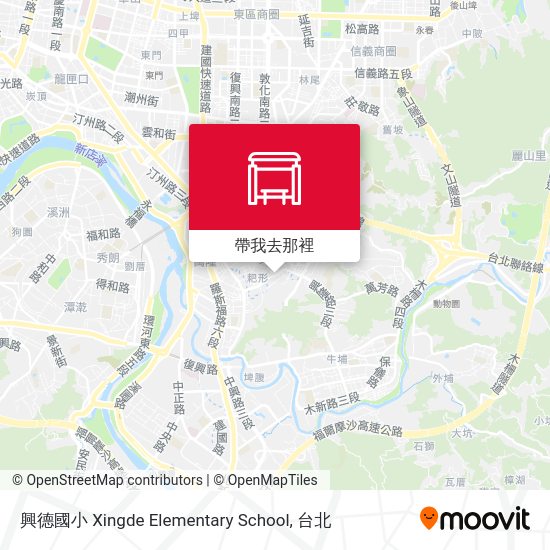 興德國小 Xingde Elementary School地圖