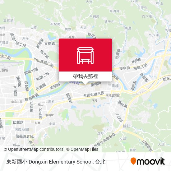 東新國小 Dongxin Elementary School地圖