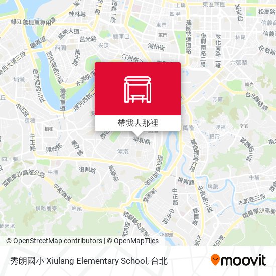 秀朗國小 Xiulang Elementary School地圖