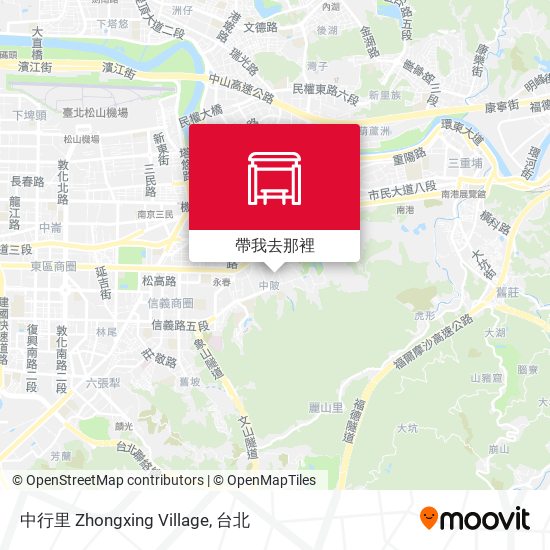 中行里 Zhongxing Village地圖