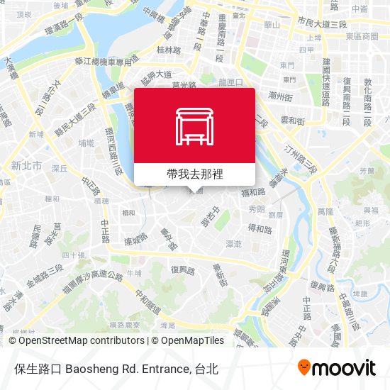 保生路口 Baosheng Rd. Entrance地圖