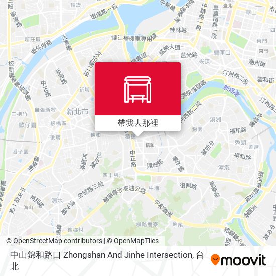 中山錦和路口 Zhongshan And Jinhe Intersection地圖