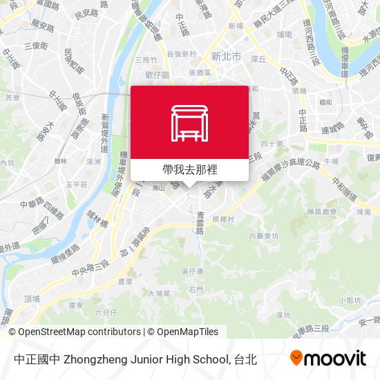 中正國中 Zhongzheng Junior High School地圖