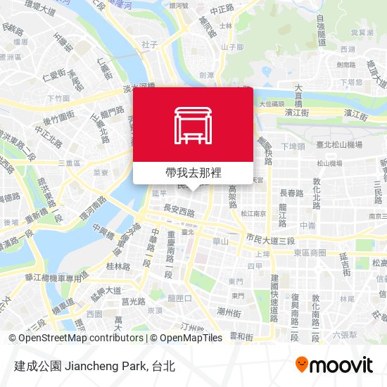 建成公園 Jiancheng Park地圖