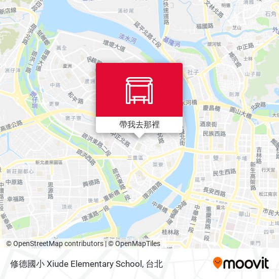 修德國小 Xiude Elementary School地圖