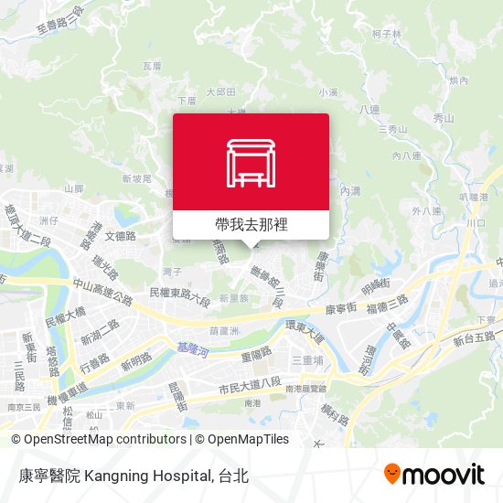 康寧醫院 Kangning Hospital地圖