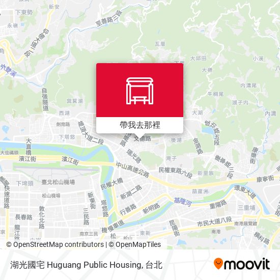 湖光國宅 Huguang Public Housing地圖