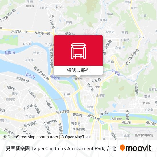 兒童新樂園 Taipei Children's Amusement Park地圖