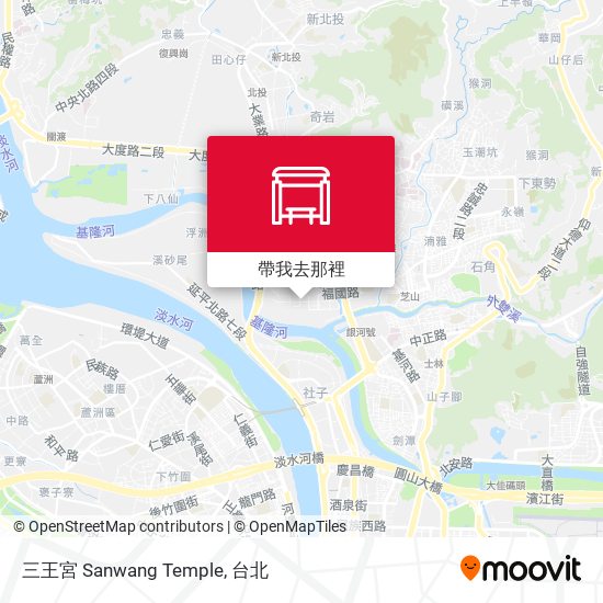 三王宮 Sanwang Temple地圖