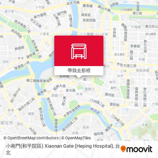 小南門(和平院區) Xiaonan Gate (Heping Hospital)地圖