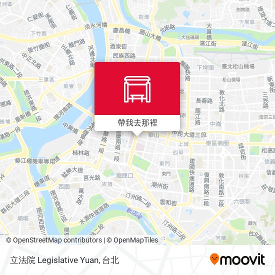 立法院 Legislative Yuan地圖