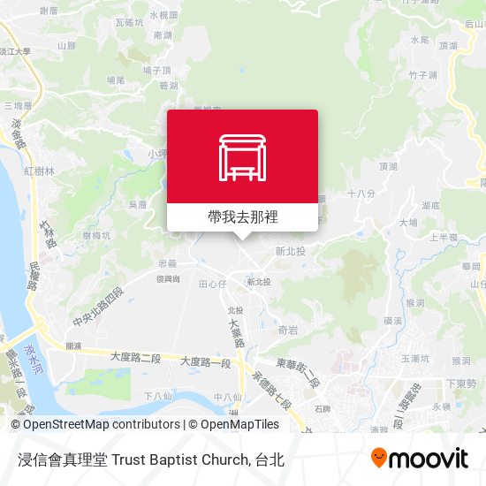 浸信會真理堂 Trust Baptist Church地圖