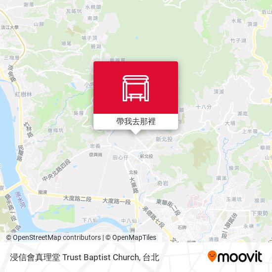 浸信會真理堂 Trust Baptist Church地圖