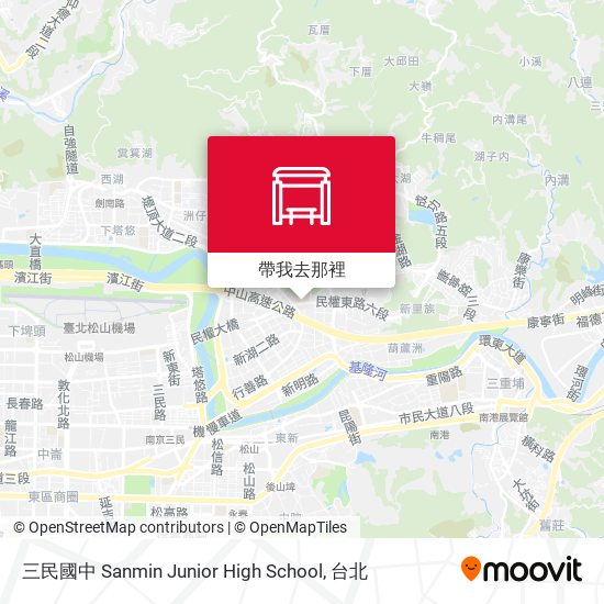 三民國中 Sanmin Junior High School地圖
