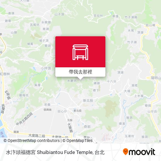 水汴頭福德宮 Shuibiantou Fude Temple地圖