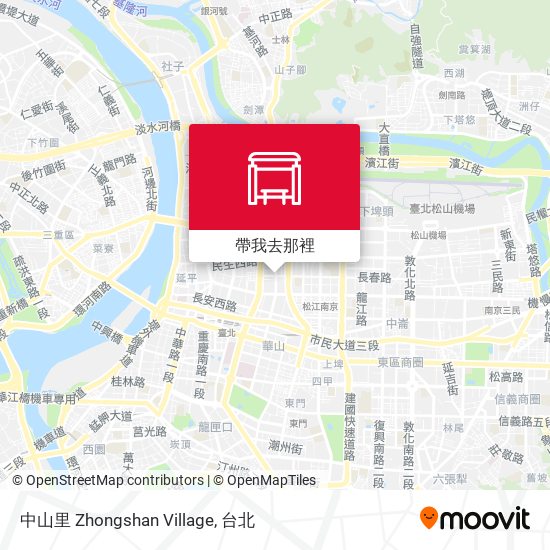 中山里 Zhongshan Village地圖
