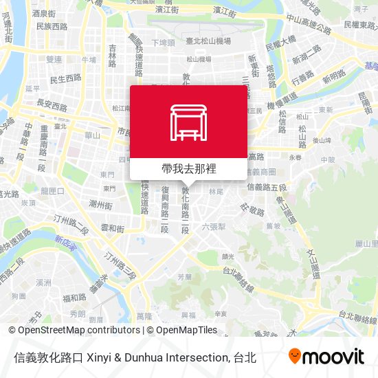 信義敦化路口 Xinyi & Dunhua Intersection地圖