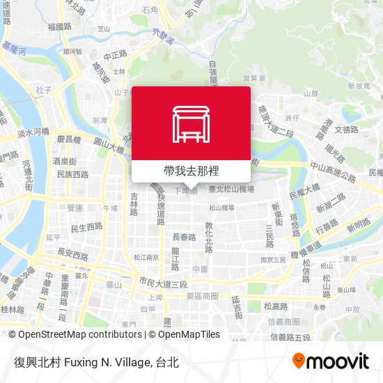 復興北村 Fuxing N. Village地圖
