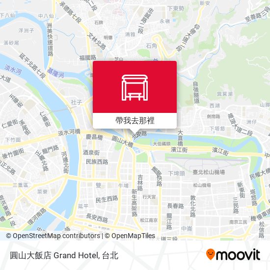 圓山大飯店 Grand Hotel地圖