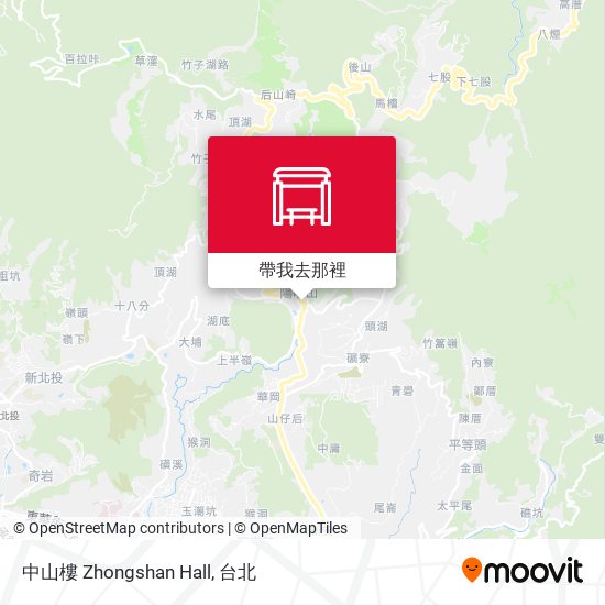 中山樓 Zhongshan Hall地圖