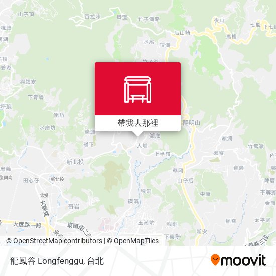 龍鳳谷 Longfenggu地圖