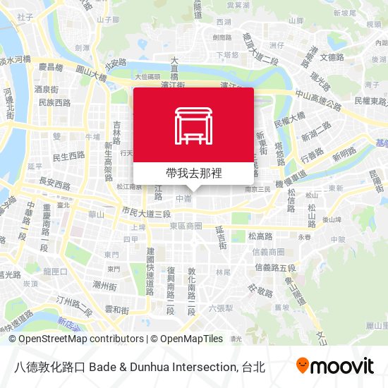 八德敦化路口 Bade & Dunhua Intersection地圖