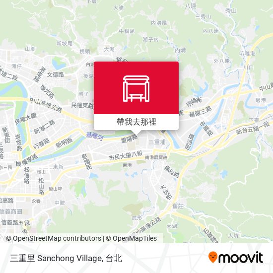 三重里 Sanchong Village地圖
