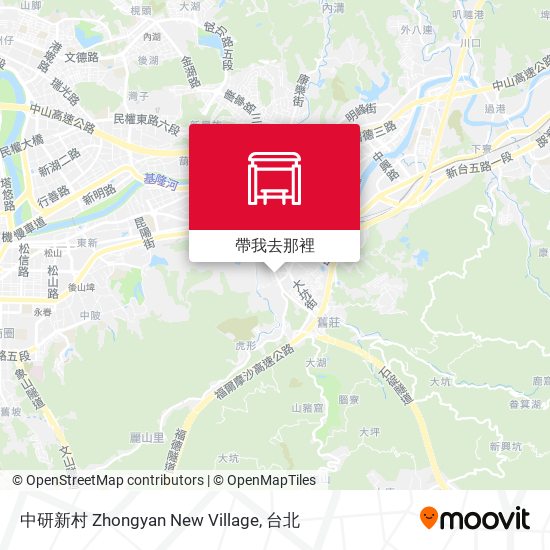 中研新村 Zhongyan New Village地圖