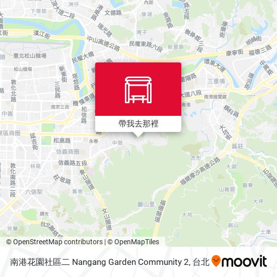 南港花園社區二 Nangang Garden Community 2地圖