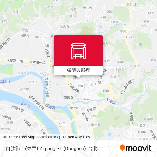 自強街口(東華) Ziqiang St. (Donghua)地圖