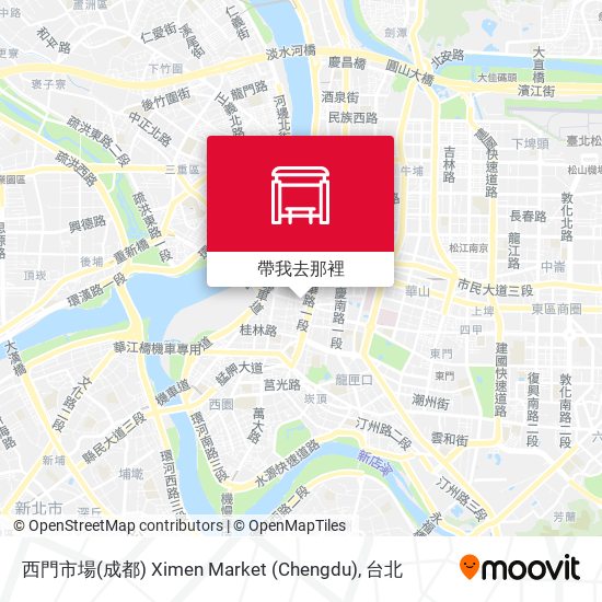 西門市場(成都) Ximen Market (Chengdu)地圖