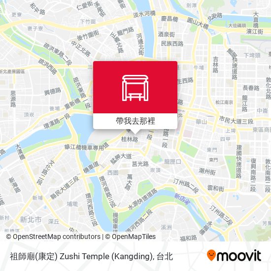 祖師廟(康定) Zushi Temple (Kangding)地圖