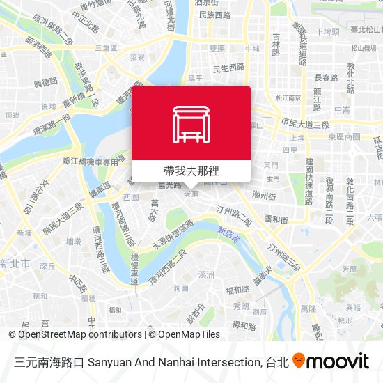 三元南海路口 Sanyuan And Nanhai Intersection地圖