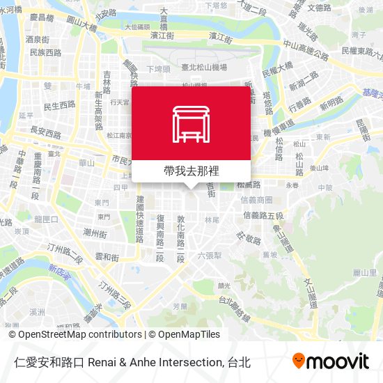 仁愛安和路口 Renai & Anhe Intersection地圖