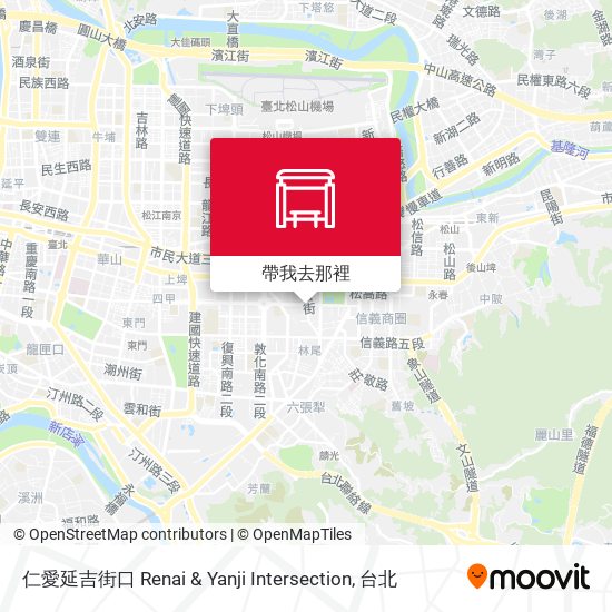 仁愛延吉街口 Renai & Yanji Intersection地圖