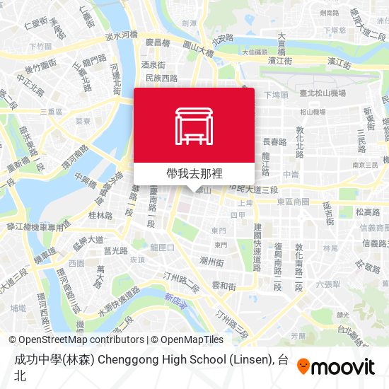 成功中學(林森) Chenggong High School (Linsen)地圖