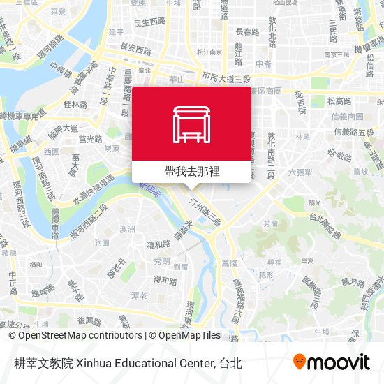 耕莘文教院 Xinhua Educational Center地圖