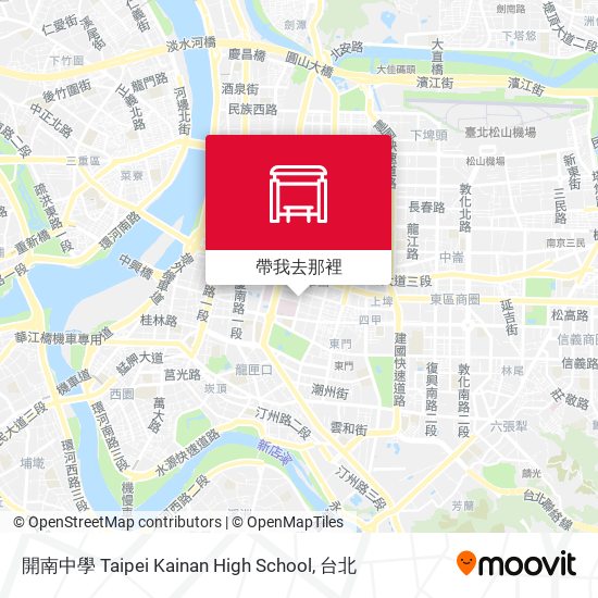 開南中學 Taipei Kainan High School地圖