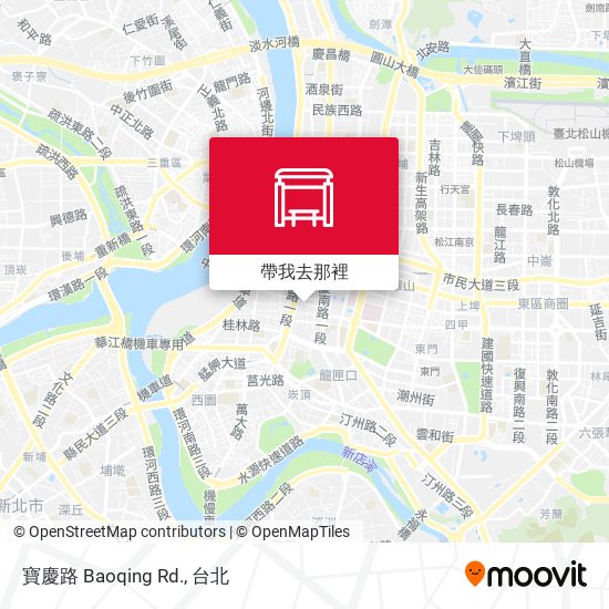 寶慶路 Baoqing Rd.地圖