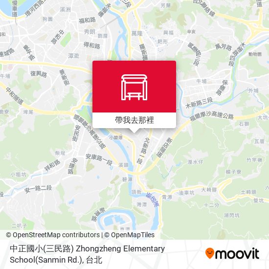 中正國小(三民路) Zhongzheng Elementary School(Sanmin Rd.)地圖
