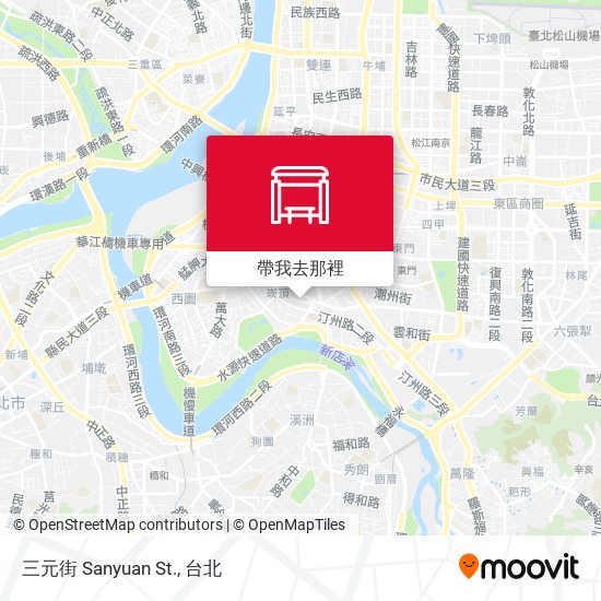 三元街 Sanyuan St.地圖